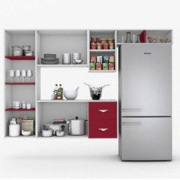 Cozinha Compacta 4 Peças 5 Portas Anabela Espresso Móveis - 2