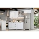 Ver imagem 2 de Cozinha Modulada Americana com 7 Peças Branco Hp - Henn