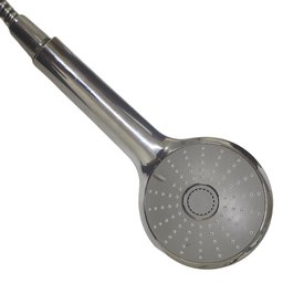 Ducha Chuveiro de Mão Com Suporte Ajustavel Saboneteira Flexivel Banheiro Casa - 5