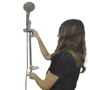 Ver imagem 7 de Ducha Chuveiro de Mão Com Suporte Ajustavel Saboneteira Flexivel Banheiro Casa