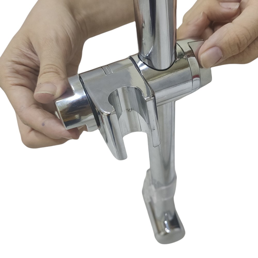 Ducha Chuveiro de Mão Com Suporte Ajustavel Saboneteira Flexivel Banheiro Casa - 6