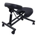 Ver imagem 3 de Cadeira de Massagem Shiatsu Pelegrin PEL-1440 em Couro PU Preta