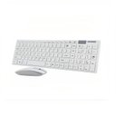 Ver imagem 1 de Teclado Keyboard da Marca Verde Wirelles Branco com Mouse Kit Teclado + Mouse sem Fio Verde Ley-171/