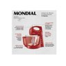 Batedeira Mondial Prática Due Red B-39 com 3 Velocidades Vermelho 110V - 4