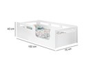 Ver imagem 3 de Cama Juvenil Montesssoriana 100% Mdf com Colchao Juvenil Prodormir Pelmex