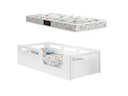 Ver imagem 2 de Cama Infantil Montessoriana MDF com Colchão Pro Dormir Pelmex 40x73x153cm Branco