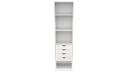 Ver imagem 1 de Armário Closet Mirela M50 (loja, Quarto, Gaveteiro) Vetorial Móveis