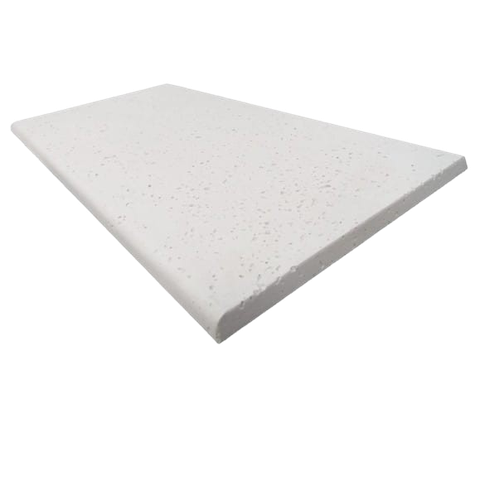 Kit 8pçs Borda Atérmica Piscina Antiderrapante 50x25cm Vitoratto - Champagne