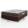 Cama Box Casal com Colchão Espuma D28 Orthoface Polar 138x188 cm - 4