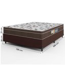 Ver imagem 4 de Cama Box Casal com Colchão Espuma D28 Orthoface Polar 138x188 cm