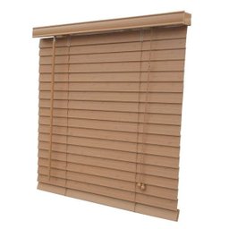 Persiana Horizontal de Madeira com Bandô 235cm x 100cm Isadora Design - 3