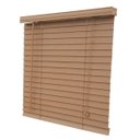 Ver imagem 3 de Persiana Horizontal de Madeira com Bandô 60cm x 50cm Isadora Design