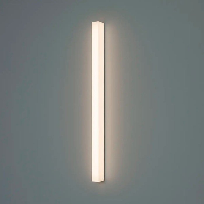 Arandela de Luz Geral Ice Retangular 8W - 1