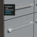 Ver imagem 6 de Armário de Cozinha Completa 325cm Rustic/cinza Emilly Madesa 02