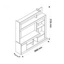 Ver imagem 4 de Estante Home para TV até 52 Polegadas Sensação Sense Caemmun