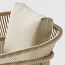 Ver imagem 5 de Poltrona Albany Corda Náutica Areia Bege