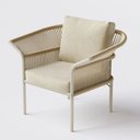 Ver imagem 1 de Poltrona Albany Corda Náutica Areia Bege