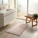 Ver imagem 2 de Tapete Banheiro 50x80 Algodão Rosé Suez Kacyumara - Casa k