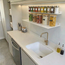 Ver imagem 2 de 2 Prateleiras Multiuso Aço 60cm Fixação de Parede Organização Cozinha Lavanderia Branco