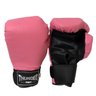 Luva FEMININA profissional 8 oz Boxe Muay Thai kickboxing - ROSA - Thunder Fight Ref 66 - 1