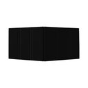 Ver imagem 1 de Cabeceira Box Casal Duana Painel Estofado Dobrável para Quarto Fixação Parede - Preto