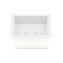 Ver imagem 2 de Cuba Sobrepor e Embutir sem Mesa Terra T13 Branco/Blanco Matte Roca