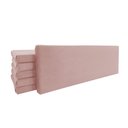 Ver imagem 4 de Cabeceira Estofada Cama Box Casal Queen - 1 Módulo 60x20cm Veludo Rosa