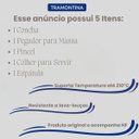 Ver imagem 2 de Kit Utensilios Silicione Cozinha Conjunto Tramontina Espatul
