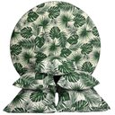 Ver imagem 1 de Almofadas para Sofá Cheias Decorativas, Impermeáveis Trama Floral Verde
