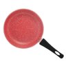 Frigideira de Indução Revestimento Antiaderente Cerâmica 24cm Preto e Vermelho - Lyor 5217 - 4
