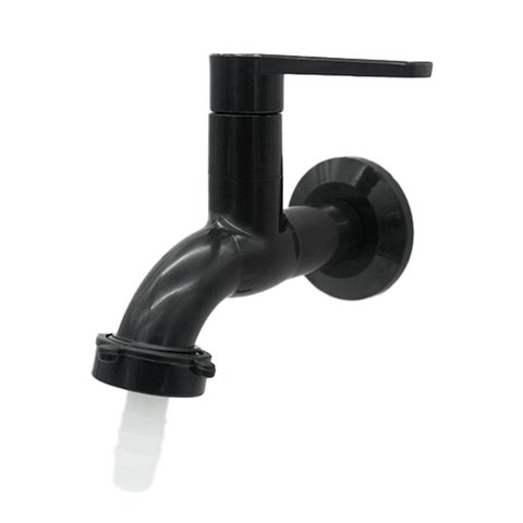 Torneira Pia Banheiro Jardim Tanque Máquina 1 Saída Abs 1/4v Preto