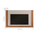 Ver imagem 2 de Painel Ibirité para Tvs de 60 Polegadas Off White Cedro