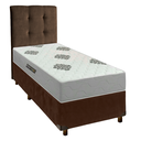 Ver imagem 1 de Conjunto Cama Box + Cabeceira + Colchão Solteiro D28 Confort Premium Inovaflex