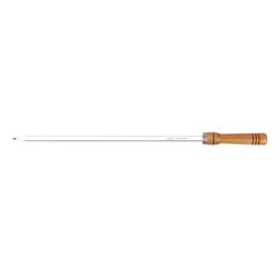 Espeto Alumínio Simples Para Churrasco 90cm - 1