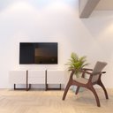 Ver imagem 2 de Poltrona Cancun Estrutura Madeira Maciça Encosto e Assento Anatômico Amêndoa/Bege