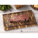 Ver imagem 2 de Tábua de Churrasco e Corte Multiuso Supreme Madeira Teca Invertida Slim 39 X 25 X 2 Cm