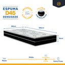 Ver imagem 3 de Colchão de Espuma D45 Pillow In Anjos Ortocomfort Solteiro 88cm
