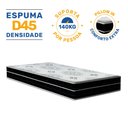 Ver imagem 2 de Colchão de Espuma D45 Pillow In Anjos Ortocomfort Solteiro 88cm