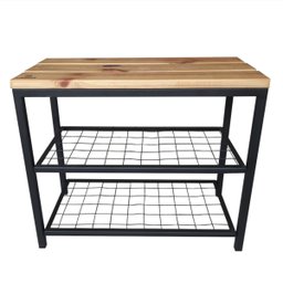 Sapateira Banco Strassis Design Sd-5001-60 Preto - 1