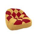 Ver imagem 2 de Kit 02 Poltrona Paloma Escritório Sala Pé Plástico Suede Mostarda e Suede Vermelho - Dominic Decor