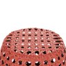 Puff Colmeia Para Piscina, Área, Lazer em Aluminio Vermelho - 4