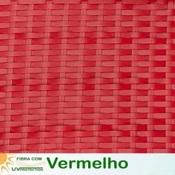Puff Colmeia Para Piscina, Área, Lazer em Aluminio Vermelho - 3