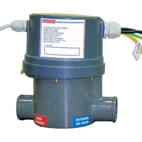 Aquecedor Astra 8000W Acionamento Eletrônico 220V (Só Vendido em Conjunto com a Banheira da Mesma Ma Preto
