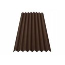 Ver imagem 1 de Telha Ecologica Classica Fit Marrom 3mm 2,00x0,75m Onduline
