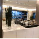 Ver imagem 2 de Bandeja Decorativa Preta Vidro Luxo Sala Cozinha Bar