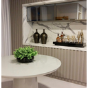 Ver imagem 2 de Bandeja Preta Vidro Decoração Luxo Sala Cozinha 50x30