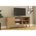 Ver imagem 1 de Rack Bancada P/ Tv até 55 Pol Mb 1056 C/ 1 Porta 136cm Mel - Movelbento