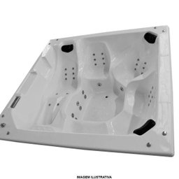 Spa Lineaplas Valencia 2,15x2,15x0,80 Acrilico Com Hidro - 8