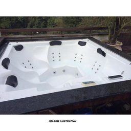 Spa Lineaplas Valencia 2,15x2,15x0,80 Acrilico Com Hidro - 5