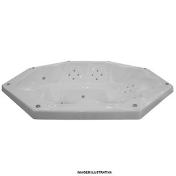 Spa Lineaplas Topazio 2,63x2,63x0,75 Gel Coat Com Hidro - 2